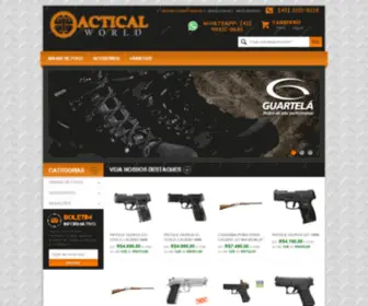 Tacticalworld.com.br(Página Inicial) Screenshot