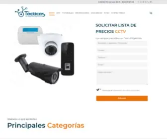 Tacticasenseguridad.com(Camaras de Seguridad Alta Definicion CCTV Colombia) Screenshot