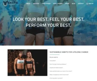 Tacticmethod.com(Tactic Functional Nutrition) Screenshot