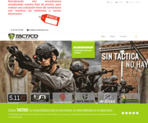 Tacticodemexico.com(Tacticodemexico) Screenshot