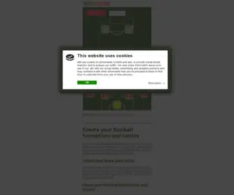 Tacticscreator.co.uk(Tactics Creator) Screenshot