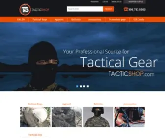 Tacticshop.com(Tactic Shop) Screenshot