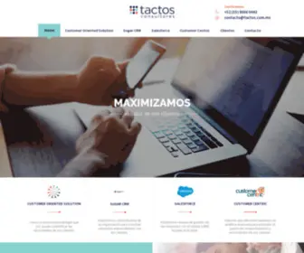 Tactos.com.mx(Tactos consultores) Screenshot