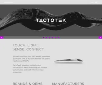 Tactotek.com(TactoTek® IMSE™) Screenshot