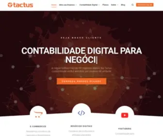 Tactus.com.br(Tactus Contabilidade Online) Screenshot