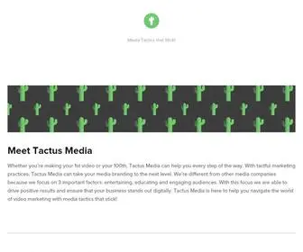 Tactusmedia.com(Tactus Media Company) Screenshot