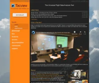 TacView.net(The Universal Flight Data Analysis Tool) Screenshot