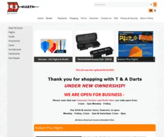 Tadarts.com(T & A Darts) Screenshot