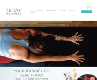 Tadaywellness.com(Taday Wellness) Screenshot