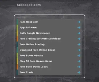Tadebook.com(Tadebook) Screenshot