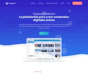 Tadevel.com(Tadevel Platform) Screenshot