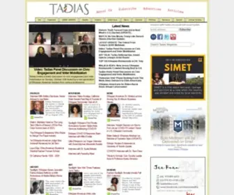 Tadias.com(Tadias Magazine) Screenshot