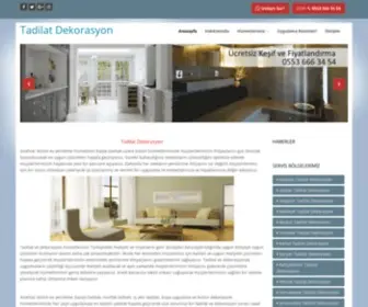 Tadilatdekorasyoncu.com(İstanbul) Screenshot