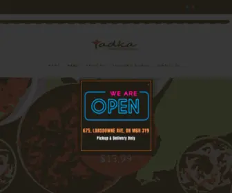 Tadkaindian.ca(Tadka) Screenshot