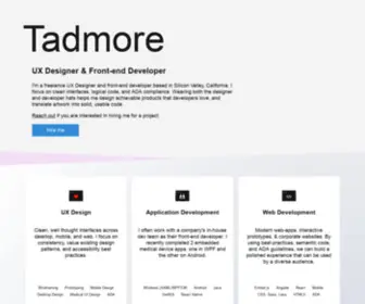 Tadmore.com(UX Designer) Screenshot