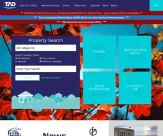 Tad.org(Tarrant Appraisal District) Screenshot