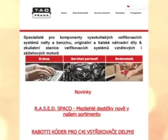 Tadpraha.cz(Internetový obchod T.A.D) Screenshot