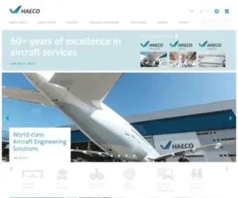 Taeco.com(Taikoo (Xiamen) Aircraft Engineering Co.Ltd) Screenshot