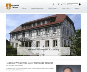 Taeferrot.de(Gemeinde Täferrot) Screenshot