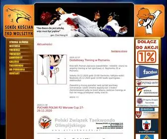 Taekwondo-Kos-Wol.pl(Sokół Kościan) Screenshot