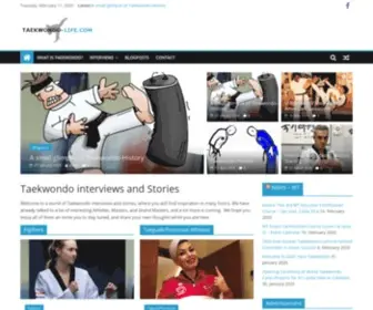 Taekwondo-Life.com(Interviews and stories from taekwondo athletes) Screenshot