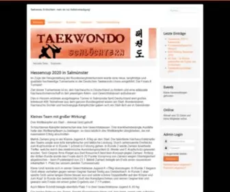 Taekwondo-SChluechtern.de(Startseite) Screenshot