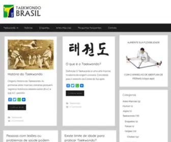 Taekwondobrasil.com.br(Taekwondobrasil) Screenshot