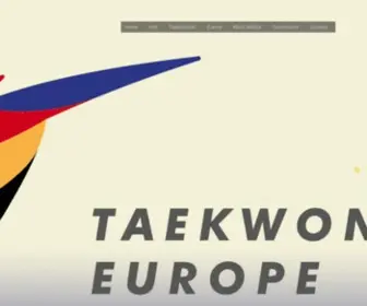 Taekwondoetu.org(World Taekwondo Europe) Screenshot