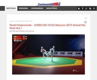 Taekwondoradio.com(Portal de noticias) Screenshot