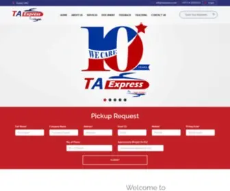 Taexpress.com(Dubai to Philippines Documents) Screenshot