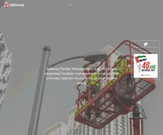 Tafawuq.ae(Tafawuq Facilities Management Company Abu Dhabi) Screenshot