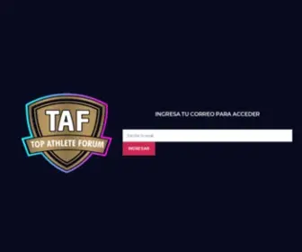 Tafcolombia.com(Top Athlete Forum) Screenshot