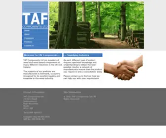 Tafcomponents.co.uk(TAF Components Ltd) Screenshot