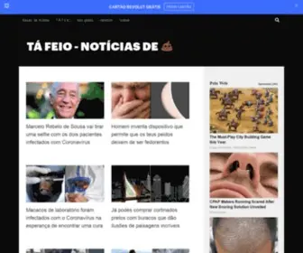 Tafeio.com.pt(Tá Feio) Screenshot
