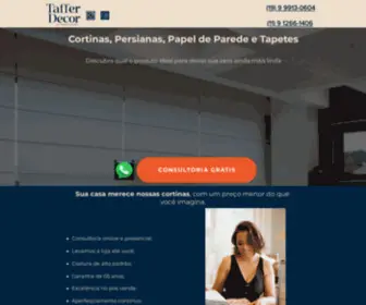 Tafferdecor.com(Cortinas e Persianas) Screenshot