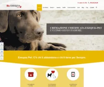 Taffopet.it(Cremazione Animali Domestici) Screenshot