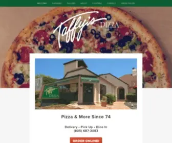 Taffyspizza.com(Taffy's Pizza) Screenshot