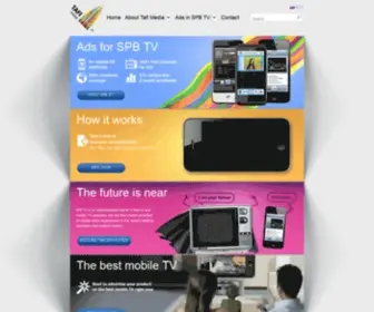 Tafimedia.com(Ads for SPB TV mobile TV Tafi Media) Screenshot