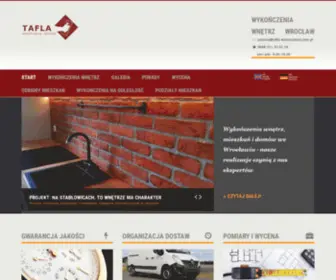 Tafla-Wykonczenia.com.pl(Wykończenia wnętrz i mieszkań) Screenshot