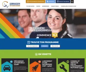 Taformation.ca(Formation professionnelle des Navigateurs) Screenshot