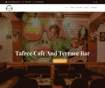 Tafreecafe.in(Tarrace cafe and tarrace bar) Screenshot