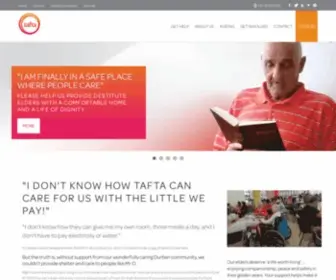 Tafta.org.za(Care of the elderly) Screenshot