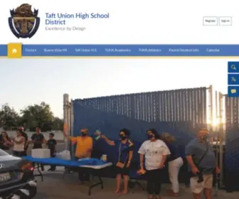 Taftunion.org(Taft Union High School District) Screenshot