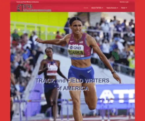 Tafwa.org(Track and Field Writers of America) Screenshot