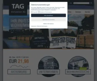 Tag-AG.com(TAG Immobilien AG) Screenshot