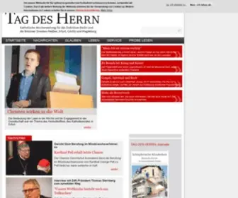 Tag-Des-Herrn.de(Tag des Herrn) Screenshot