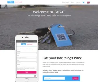 Tag-IT.nu(Mærk dine ting med TAG) Screenshot