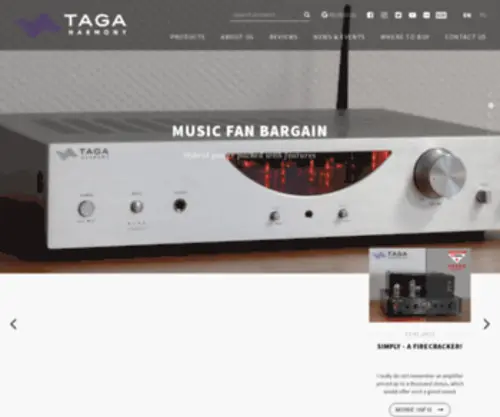 Taga-Audio.com.cn(TAGA Harmony) Screenshot