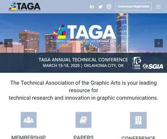 Taga.org(The Technical Association of the Graphic Arts) Screenshot