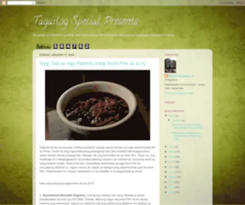 Tagailogspecial.com(Tagailog Special Presents) Screenshot
